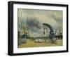 Le Port, Quai a Schiedamm, 1907-Maximilien Luce-Framed Giclee Print