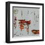 Le port-Christine Tison-Framed Art Print