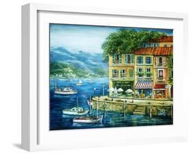 Le Port-Marilyn Dunlap-Framed Art Print