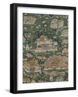 Le Potala et les principaux monuments du Tibet central-null-Framed Giclee Print