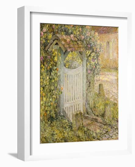 Le Pothuis, Gerberoy-Henri Eugene Augustin Le Sidaner-Framed Giclee Print