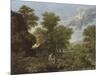 Le Printemps ou le Paradis terrestre-Nicolas Poussin-Mounted Giclee Print