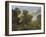 Le Printemps ou le Paradis terrestre-Nicolas Poussin-Framed Giclee Print