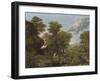 Le Printemps ou le Paradis terrestre-Nicolas Poussin-Framed Giclee Print