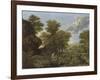 Le Printemps ou le Paradis terrestre-Nicolas Poussin-Framed Giclee Print