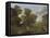 Le Printemps ou le Paradis terrestre-Nicolas Poussin-Framed Stretched Canvas