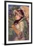 Le Printemps-Edouard Manet-Framed Art Print