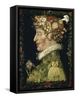 Le Printemps-Giuseppe Arcimboldo-Framed Stretched Canvas