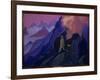 Le Prophete. Mahomet (Mohammed Ou Muhammad) (570-632) Sur Le Mont Hira. (Islam, Episode De La Revel-Nicholas Roerich-Framed Giclee Print