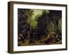 Le Puits-Noir, Doubs-Gustave Courbet-Framed Giclee Print