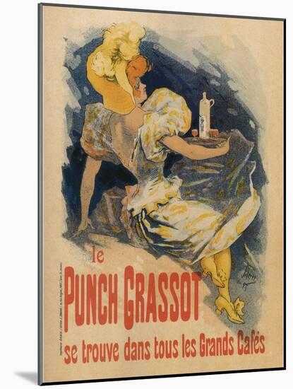 Le Punch Grassot-Jules Chéret-Mounted Art Print