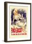 Le Punch Grassot-Jules Ch?ret-Framed Art Print