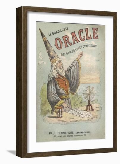 Le Quadruple Oracle des Dames et des Demoiselles' a French Manual of Popular Magic-null-Framed Art Print