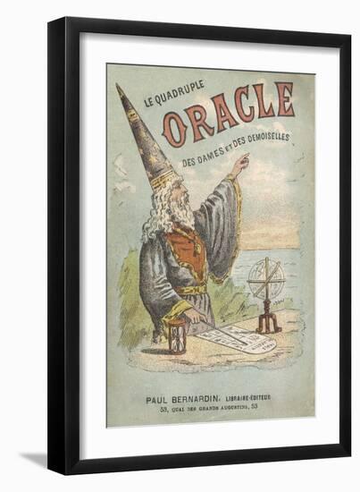 Le Quadruple Oracle des Dames et des Demoiselles' a French Manual of Popular Magic-null-Framed Art Print