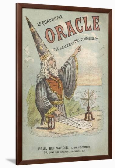 Le Quadruple Oracle des Dames et des Demoiselles' a French Manual of Popular Magic-null-Framed Art Print