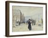 Le Quai aux fleurs-null-Framed Giclee Print