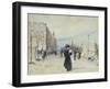 Le Quai aux fleurs-null-Framed Giclee Print