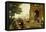 Le quai Conti, 1846-William Parrott-Framed Stretched Canvas