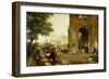 Le quai Conti, 1846-William Parrott-Framed Giclee Print