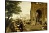 Le quai Conti, 1846-William Parrott-Stretched Canvas