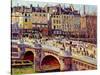 Le Quai Conti, Paris, 1896-Maximilien Luce-Stretched Canvas