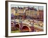 Le Quai Conti, Paris, 1896-Maximilien Luce-Framed Giclee Print