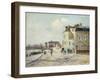 Le Quai De L'Oise a Pointoise, 1908-Gustave Loiseau-Framed Giclee Print