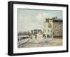 Le Quai De L'Oise a Pointoise, 1908-Gustave Loiseau-Framed Giclee Print