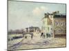 Le Quai De L'Oise a Pointoise, 1908-Gustave Loiseau-Mounted Giclee Print