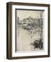 Le Quai De Lhorloge, 1915-Eugene Bejot-Framed Giclee Print