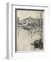 Le Quai De Lhorloge, 1915-Eugene Bejot-Framed Giclee Print