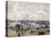 Le Quai De Southampton Au Havre, 1903-Camille Pissarro-Stretched Canvas