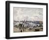 Le Quai De Southampton Au Havre, 1903-Camille Pissarro-Framed Giclee Print