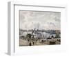 Le Quai De Southampton Au Havre, 1903-Camille Pissarro-Framed Giclee Print