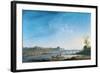 Le quai des Tuileries, le pont Royal, la Grenouillère-Alexandre Jean Noël-Framed Giclee Print