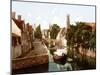 Le Quai Vert, Bruges-null-Mounted Giclee Print