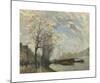 Le Quais, Paris-Frank Myers Boggs-Mounted Premium Giclee Print