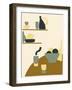 Le Quotidien - Home-Margaux Fugier-Framed Giclee Print