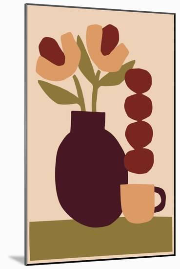 Le Quotidien - Vase-Margaux Fugier-Mounted Giclee Print