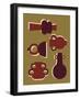 Le Quotidien - Vases Collections-Margaux Fugier-Framed Giclee Print