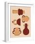 Le Quotidien - Vases Collections-Margaux Fugier-Framed Giclee Print