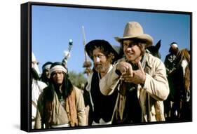 Le Rabbin au Far West THE FRISCO KID by Robert Aldrich with Gene Wilder and Harrison Ford, 1979 (ph-null-Framed Stretched Canvas