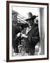 Le Rabbin au Far West THE FRISCO KID by Robert Aldrich with Harrison Ford, 1979 (b/w photo)-null-Framed Photo