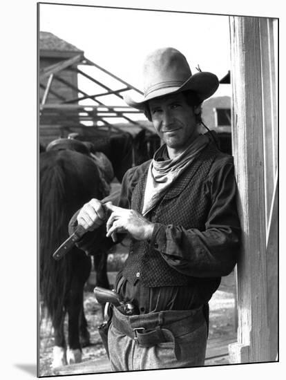 Le Rabbin au Far West THE FRISCO KID by Robert Aldrich with Harrison Ford, 1979 (b/w photo)-null-Mounted Photo