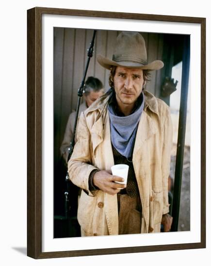 Le Rabbin au Far West THE FRISCO KID by Robert Aldrich with Harrison Ford, 1979 (photo)-null-Framed Photo