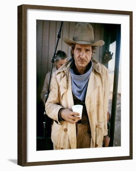 Le Rabbin au Far West THE FRISCO KID by Robert Aldrich with Harrison Ford, 1979 (photo)-null-Framed Photo