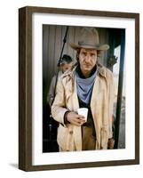 Le Rabbin au Far West THE FRISCO KID by Robert Aldrich with Harrison Ford, 1979 (photo)-null-Framed Photo