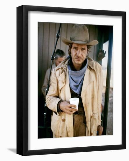 Le Rabbin au Far West THE FRISCO KID by Robert Aldrich with Harrison Ford, 1979 (photo)-null-Framed Photo