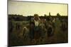 Le Rappel Des Glaneuses (Return of the Gleaners), 1859 (Mi 289)-Jules Breton-Mounted Giclee Print