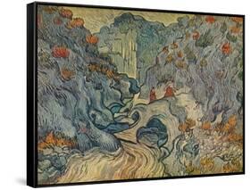 'Le Ravin', 1889-Vincent van Gogh-Framed Stretched Canvas